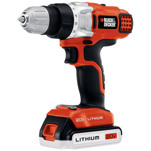 Black & Decker LDX220SBFC 20-Volt MAX Lithium-Ion Drill-Driver with Fast Charger