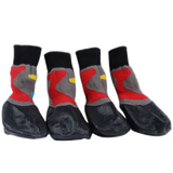 Black Water Proofing Dog Boots Pet Shoes Dogs Snow Booties
