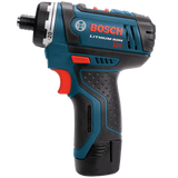 Bosch CLPK27-120 12-Volt Max Lithium-Ion 2-Tool Combo Kit Drill Driver and Impact Driver with 2 Batteries Charger and Case