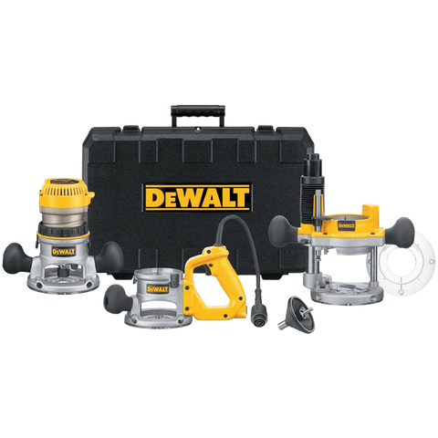 DEWALT DW618B3 12 Amp 2-1-4 Horsepower Plunge Base and Fixed Base