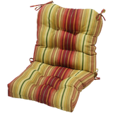 Greendale Home Fashions Indoor Outdoor Seat Back Chair Cushion