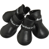 Pet Dog Rain Boots Booties Waterproof Protective Rubber Shoes