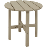 Trex Outdoor Furniture Cape Cod Round 18-Inch Side Table
